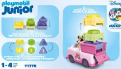 JUNIOR ET DISNEY : MINNIE AVEC VOITURETTE - 71770