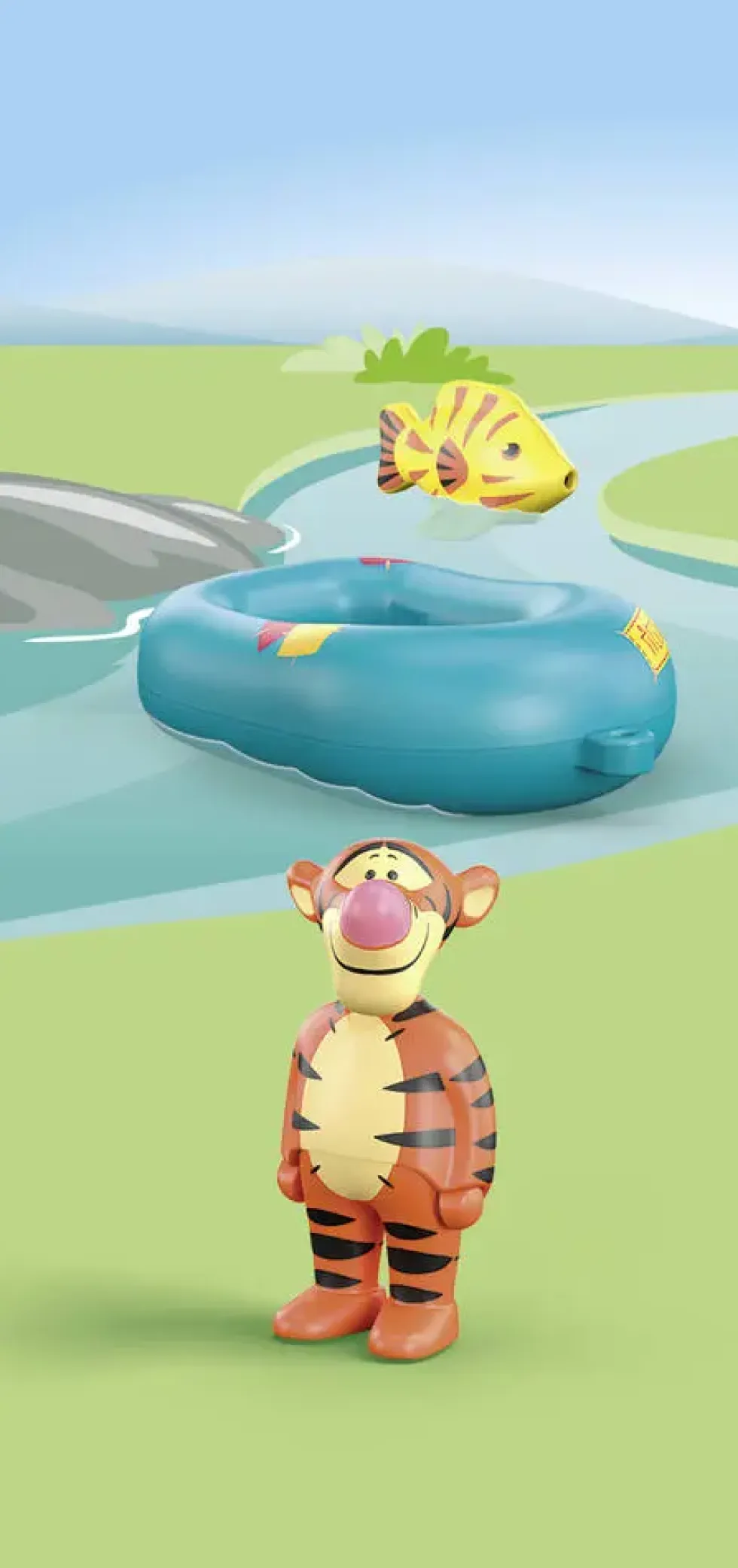 JUNIOR ET DISNEY - TIGROUAVEC CANOT - 71704