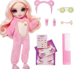 JUNIOR HIGH PYJAMA PARTY - POUPEE MANNEQUIN 22 CM - BELLA ROSE ET ACCESSOIRES