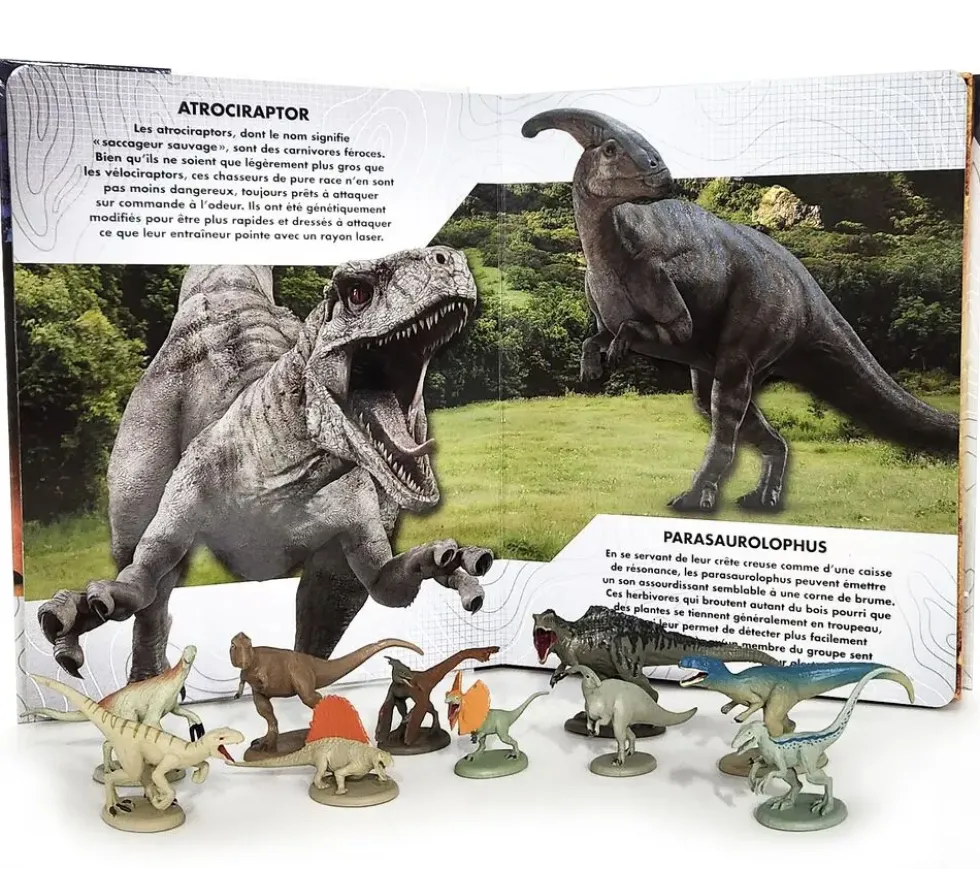 JURASSIC WORLD - COMPTINES ET FIGURINES