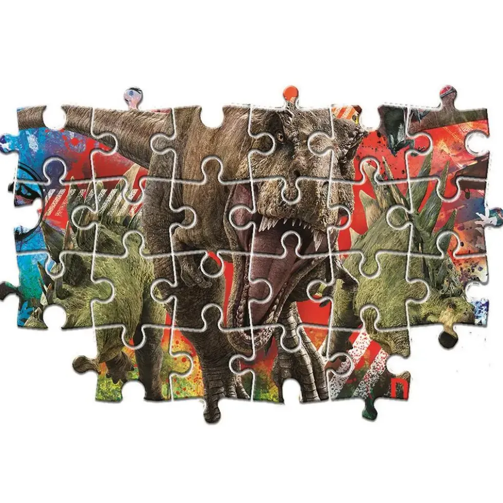 JURASSIC WORLD - PUZZLE SUPERCOLOR -60 PIECES MAXI