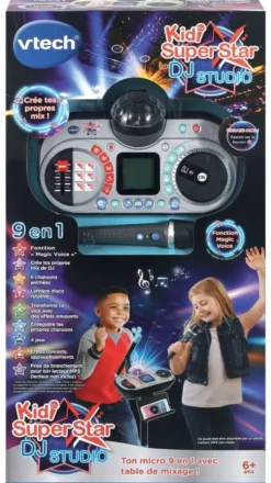 KIDI SUPERSTAR DJ STUDIO NOIR - MICRO KARAOKE