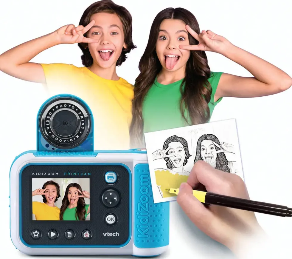 KIDIZOOM PRINT CAM BLEU