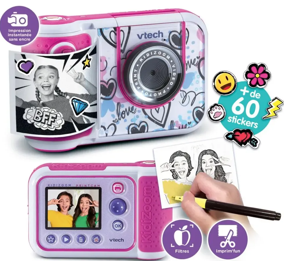 KIDIZOOM PRINT CAM ROSE