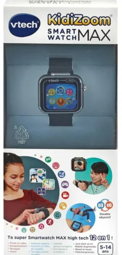KIDIZOOM SMARTWATCH MAX NOIRE