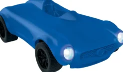 KIDYCAR - VOITURE TELECOMMANDEE BLEUE PERSONNALISABLE AVEC PHARES