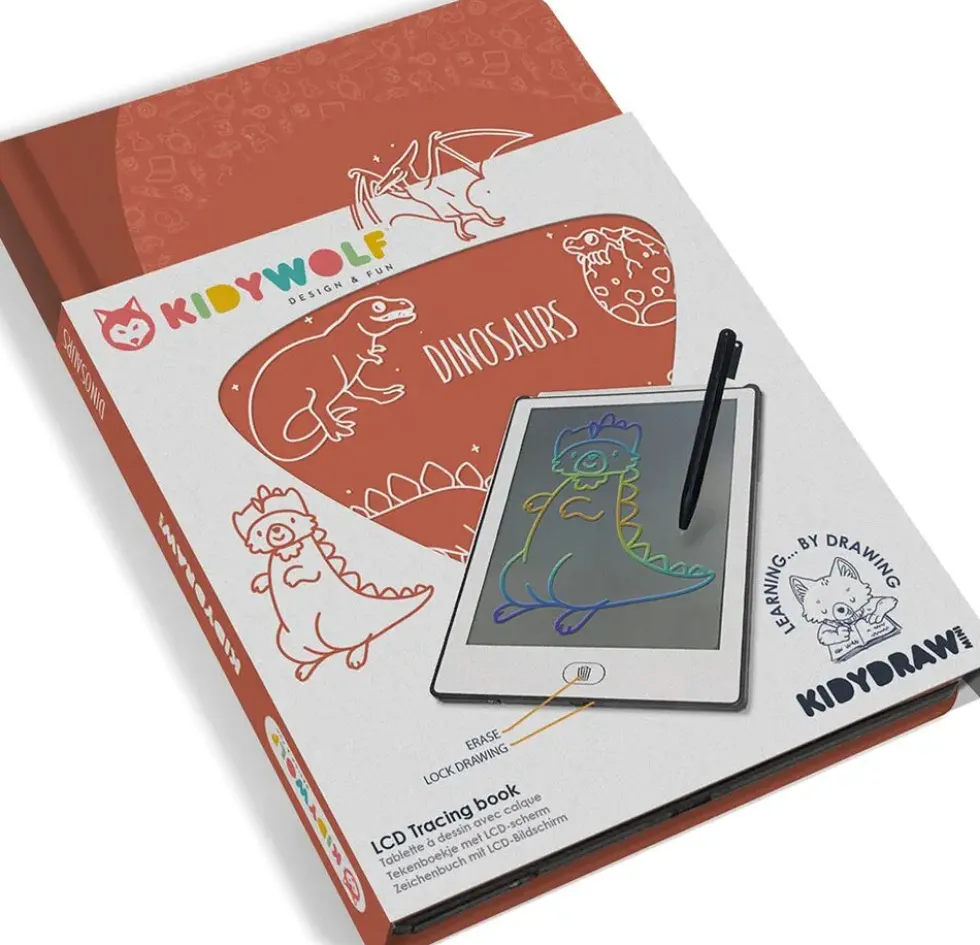KIDYDRAW MINI - TABLETTE A DESSIN DINOSAURS