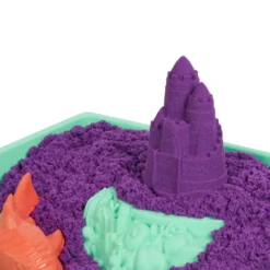 KINETIC SAND - COFFRET CHATEAU-BAC A SABLE 454 G