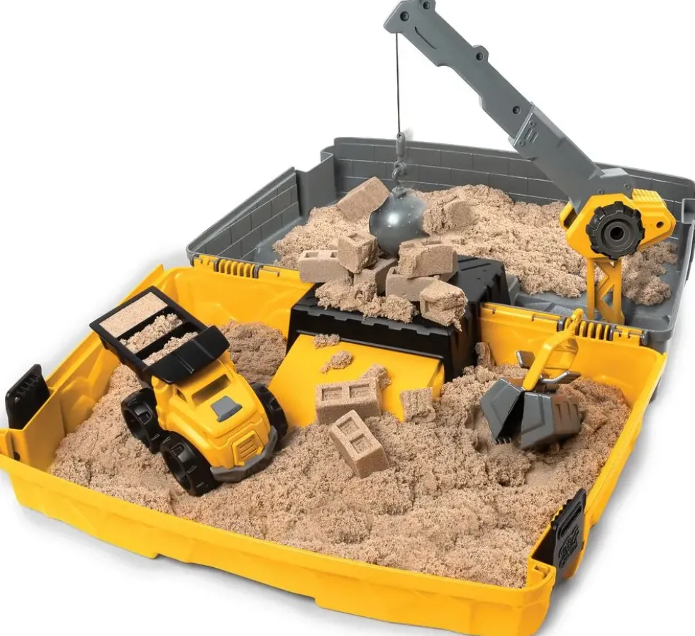 KINETIC SAND - MALLETTE DE CONSTRUCTION 907 G