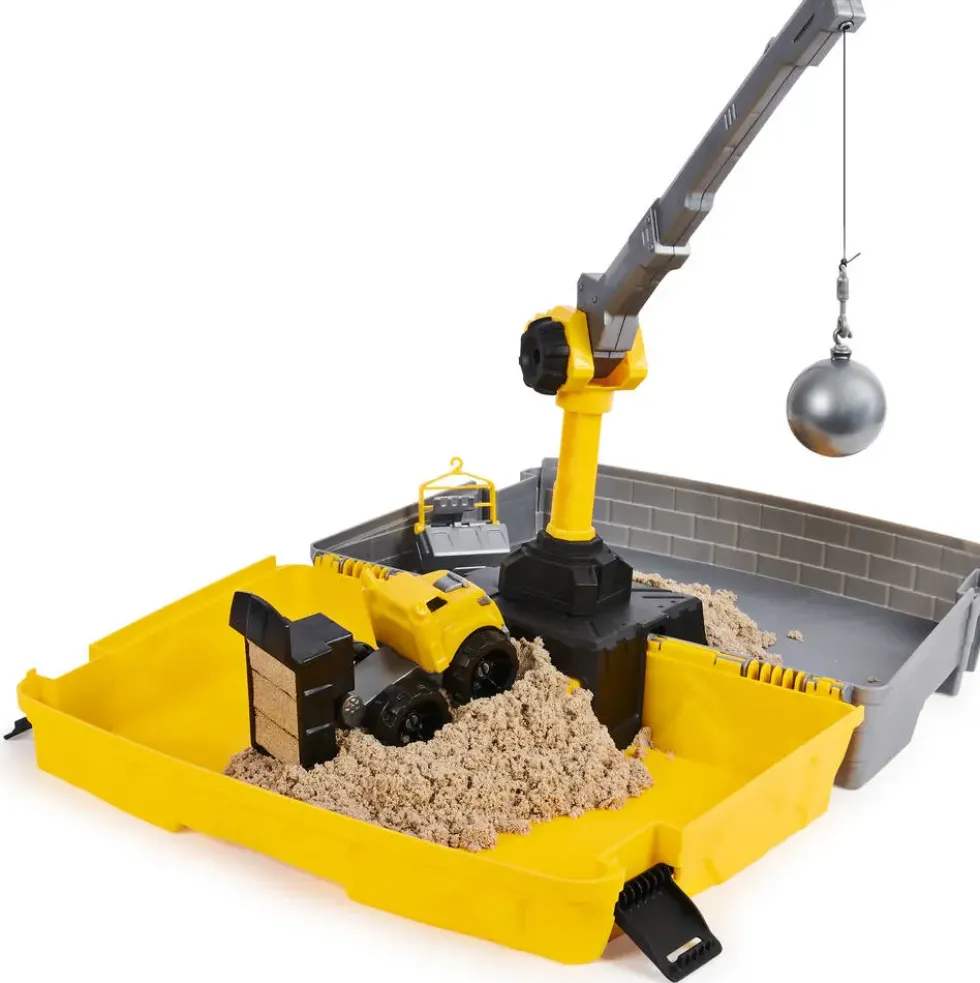 KINETIC SAND - MALLETTE DE CONSTRUCTION 907 G
