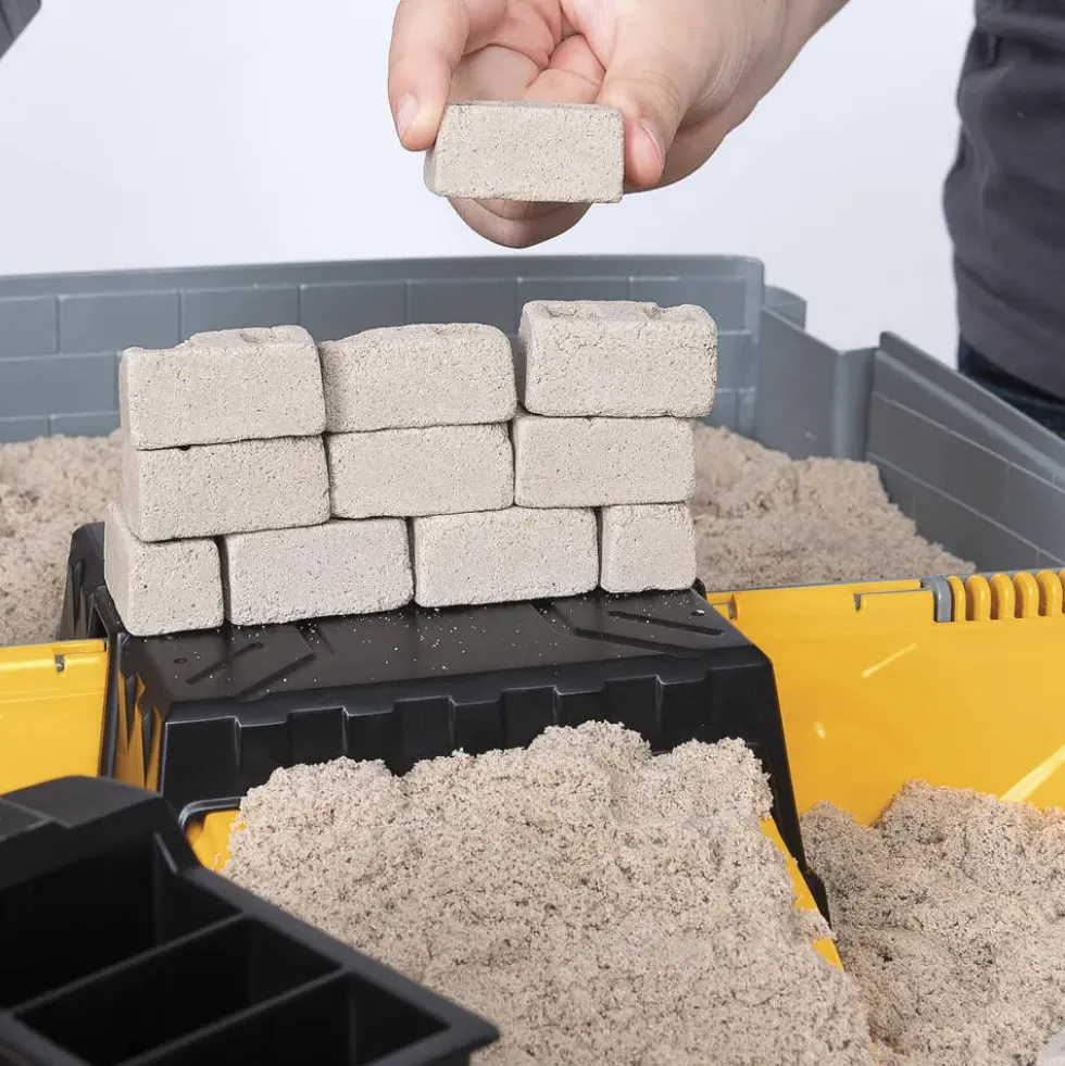 KINETIC SAND - MALLETTE DE CONSTRUCTION 907 G