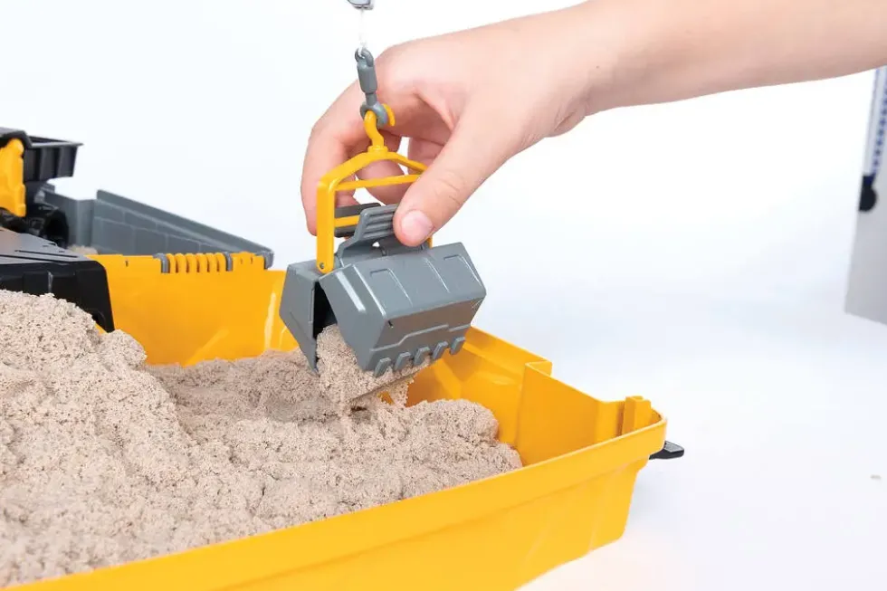 KINETIC SAND - MALLETTE DE CONSTRUCTION 907 G