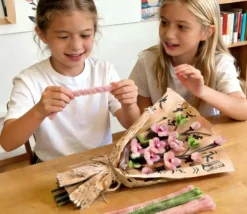 KIT BOUQUET TORSADE - FLEURS DE CERISIER