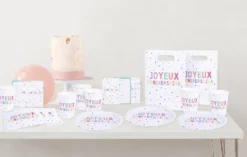 KIT JOYEUX ANNIVERSAIRE 8 PERSONNES