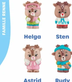 KLOROFIL -FAMILLEGLAGLA 4 PERSONNAGES