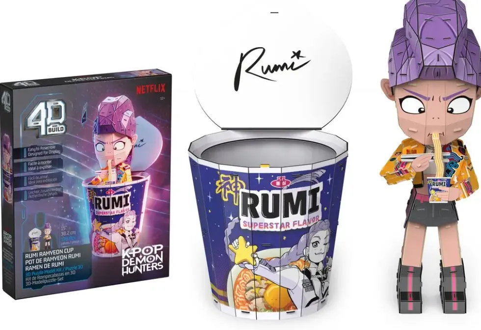 KPOP DEMON HUNTERS - 4D BUILD RAMEN DE RUMI