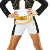 KPOP DEMON HUNTERS - DEGUISEMENT CLASSIQUE RUMI GOLD - TAILLE 5-6 ANS