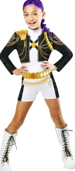 KPOP DEMON HUNTERS - DEGUISEMENT CLASSIQUE RUMI GOLD - TAILLE 5-6 ANS