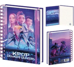 KPOP DEMON HUNTERS - NOTEBOOK SPIRAL A5