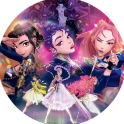 KPOP DEMON HUNTERS - PUZZLE ROND 500 PIECES