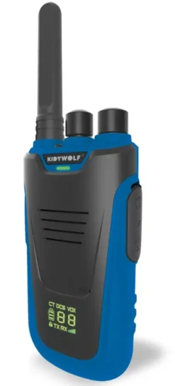 KYDITALK - TALKIE WALKIE SUR BATTERIE 3-6 KM BLEU ROUGE