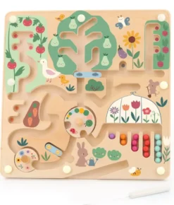 LABYRINTHE MAGNETIQUE DANS MON JARDIN - SARAH BETZ