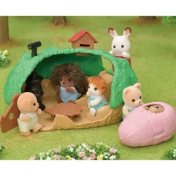 LA CACHETTE DES BEBES SYLVANIAN TOUS POUR LE BEBE