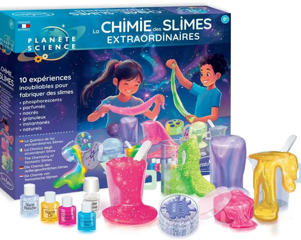 LA CHIMIE DES SLIMES EXTRAORDINAIRES