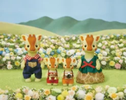 LA FAMILLE GIRAFE - SYLVANIAN FAMILLES