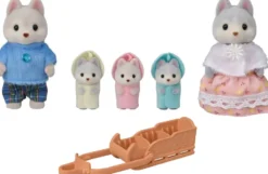 LA FAMILLE HUSKY -SYLVANIAN FAMILLES