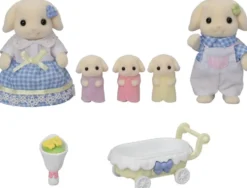 LA FAMILLE LAPIN BELIER - SYLVANIAN FAMILLES