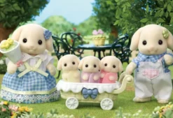 LA FAMILLE LAPIN BELIER - SYLVANIAN FAMILLES