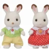 LA FAMILLE LAPIN CHOCOLAT-SYLVANIAN FAMILLES