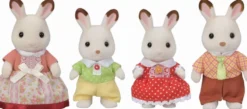LA FAMILLE LAPIN CHOCOLAT-SYLVANIAN FAMILLES