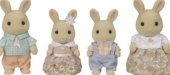 LA FAMILLE LAPIN CREME - SYLVANIAN FAMILLES