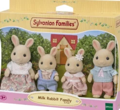 LA FAMILLE LAPIN CREME - SYLVANIAN FAMILLES