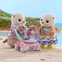 LA FAMILLE LOUTRE DE MER - SYLVANIAN FAMILLES