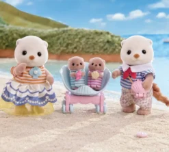 LA FAMILLE LOUTRE DE MER - SYLVANIAN FAMILLES