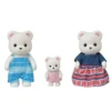 LA FAMILLE OURS POLAIRE - SYLVANIAN FAMILLES