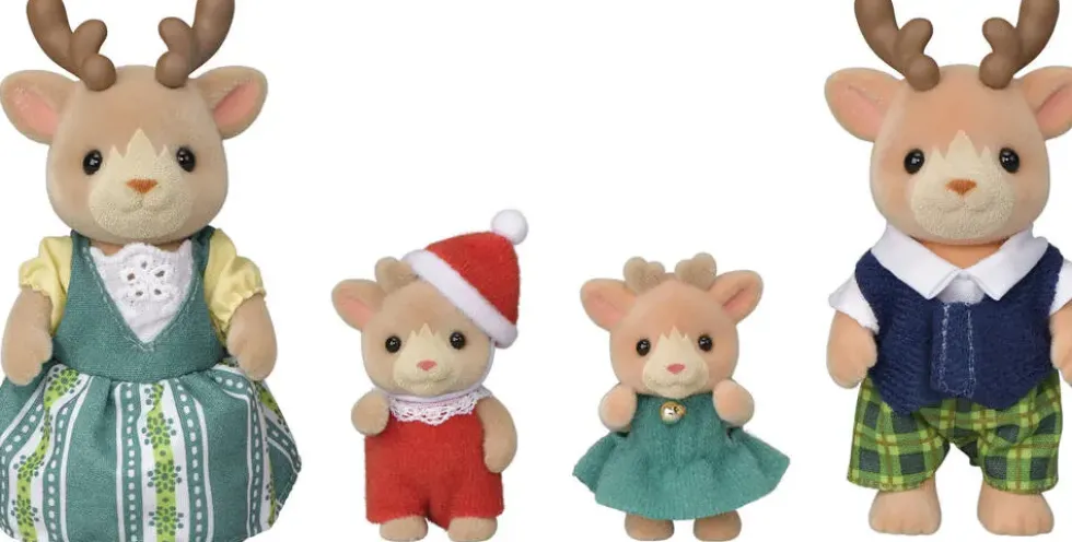 LA FAMILLE RENNE - SYLVANIAN FAMILLES