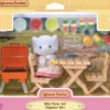 LA FILLE ELEPHANT ET SON SET DE PIQUE-NIQUE - SYLVANIAN FAMILLE
