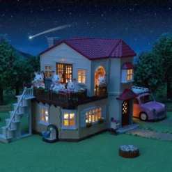 LA GRANDE MAISON ECLAIREE ET SA PIECE SECRETE - SYLVANIAN MAISON