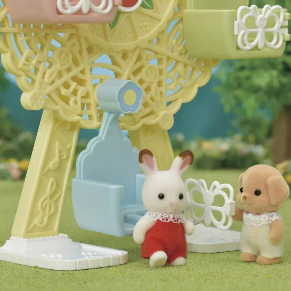 LA GRANDE ROUE DES BEBES ET MILO LE BEBE CANICHE - TOUT POUR BEBES