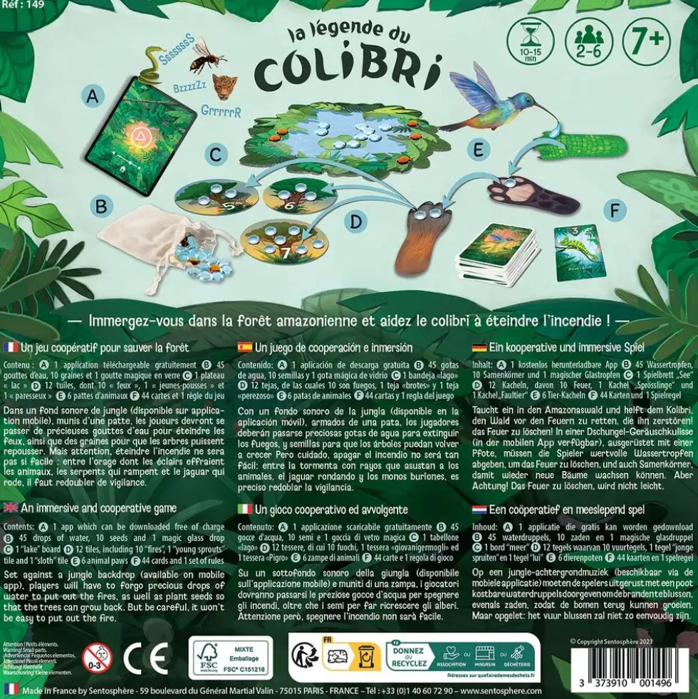 LA LEGENDE DU COLIBRI