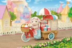 LA MAMAN MOUTON ET SON STAND DE POPCORN - SYLVANIAN SET BOUTIQUES
