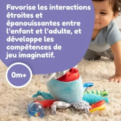 LAMAZE - PELUCHE CAPITAINE CALAMAR 29 CM