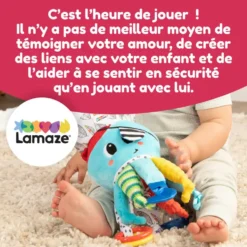 LAMAZE - PELUCHE CAPITAINE CALAMAR 29 CM