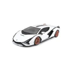 1/18 LAMBORGHINI SIAN HYBRIDE - BLANCHE ET NOIRE