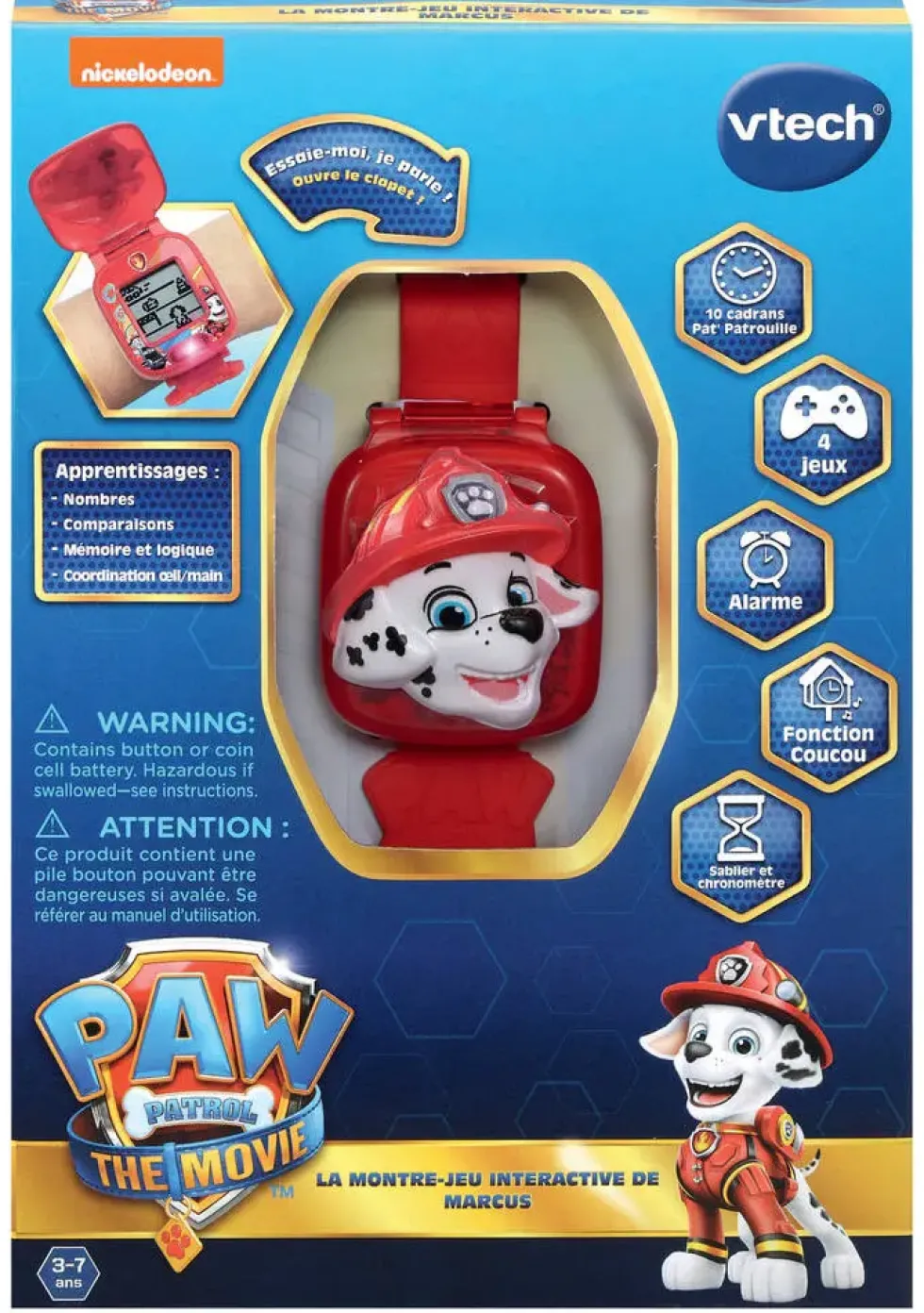 LA MONTRE - JEU INTERACTIVE DE MARCUS - PAT'PATROUILLE LE FILM
