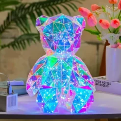 LAMPE DECO OURS ORIGAMI